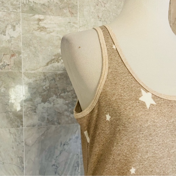 Live Love Lounge Karen Neuburger Star Print PJ Tank Top - Picture 4 of 7